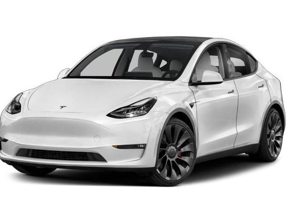 TESLA MODEL Y 2021 5YJYGDEE2MF105821 image